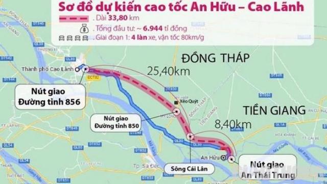 Khởi công dự án thành phần 2 cao tốc Cao