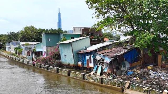 TP.HCM: Tăng cường quản lý nhà trên, ven kênh, rạch