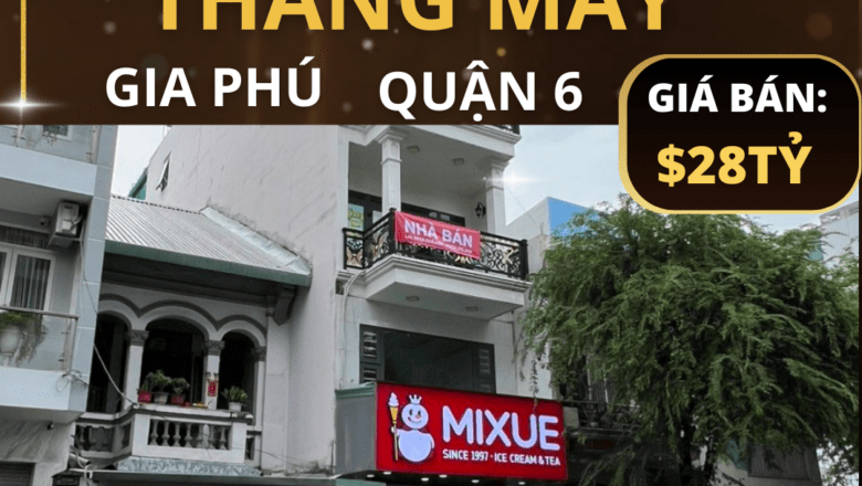 Cơ hội đầu tư đẳng cấp tại trung tâm Quận 6